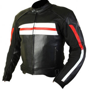 FS-341 Motorbike Leather Jacket
