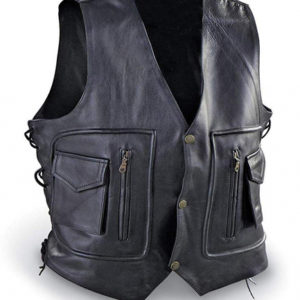 FS-351 Leather Vest