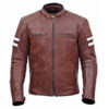 FS-343 Motorbike Leather Jacket