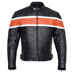 FS-344 Motorbike Leather Jacket